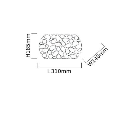 Open Design OR81473 - CARERA Wall Light 1xG9/7W/230V Polished Chrome