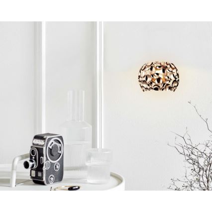 Open Design OR81480 - CARERA wall light 1xG9/7W/230V rose gold