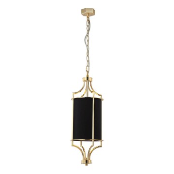 Open Design OR84108 - LUNGA Chain‑Hung Pendant Light 1x E27/15W/230V, Gold/Black