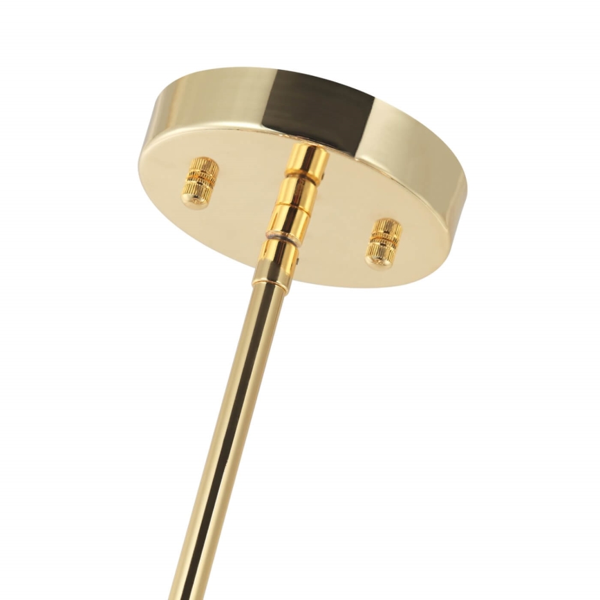Open Design OR84146 - STANZA rod-mounted chandelier 4x E27 (max. 15W) / 230V, Ø 55 cm, gold/black
