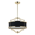 Open Design OR84153 - STESSO Rod Chandelier 4xE27/15W/230V Ø 42 cm Gold/Black