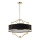 Open Design OR84160 - STESSO rod chandelier 4xE27/15W/230V Ø 55 cm gold/black