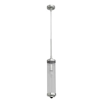 Open Design OR84351 - Cable-suspended pendant FIATTO 1xE14/12W/230V polished chrome