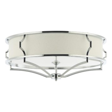 Open Design OR84412 - Ceiling light STESSO 4xE27/12W/230V Ø65 cm glossy chrome/white