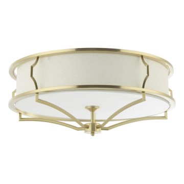 Open Design OR84436 - STESSO Ceiling Light 4xE27/12W/230V, Ø 65 cm, Brass/White