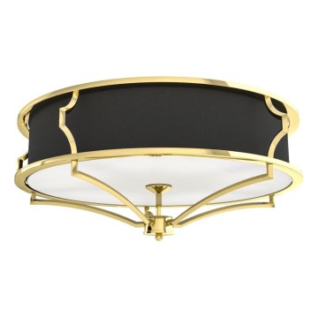 Open Design OR84450 - Ceiling light STESSO 4xE27/12W/230V Ø 65 cm gold/black
