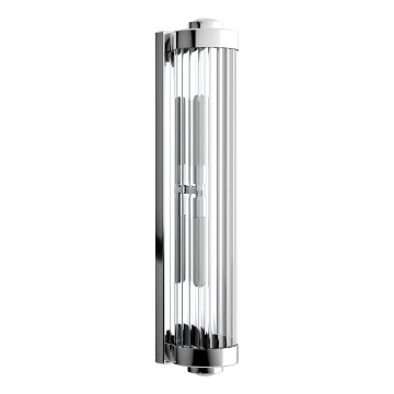 Open Design OR84474 - Bathroom wall light FUMI 2xG9/8W/230V IP44 polished chrome