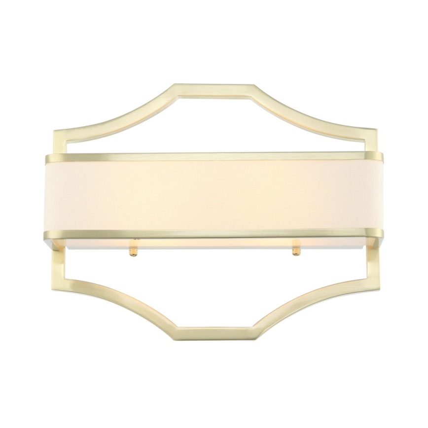 Open Design OR84511 - GERDO Wall Light 2xE14/12W/230V Brass/White