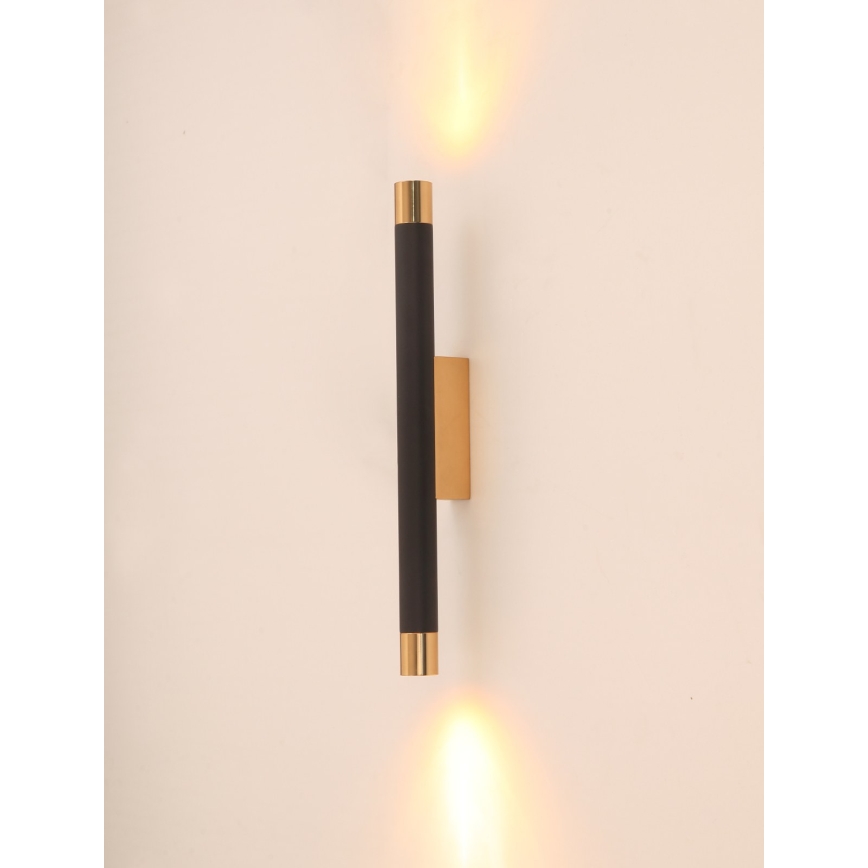 Open Design OR84573 - Q Wall Light 2xG9/3,5W/230V black/gold