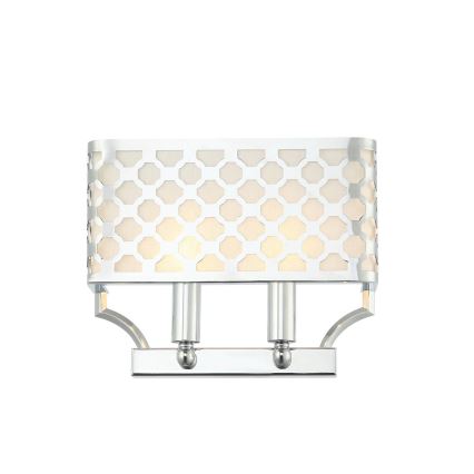 Open Design OR84597 - VERNO wall light 2xE14/12W/230V polished chrome