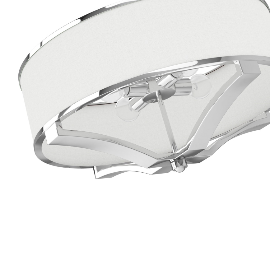 Open Design OR84801 - GERDO rod-mounted chandelier 4xE27/12W/230V polished chrome/white