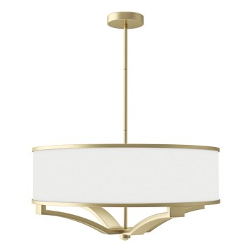 Open Design OR84818 - GERDO Rod Pendant 4xE27/12W/230V Brass/White