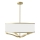 Open Design OR84818 - GERDO Rod Pendant 4xE27/12W/230V Brass/White