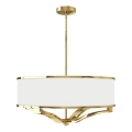 Open Design OR84825 - GERDO Rod Pendant 4xE27/12W/230V Gold/White