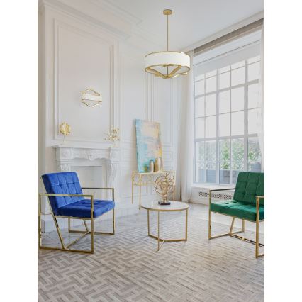 Open Design OR84825 - GERDO Rod Pendant 4xE27/12W/230V Gold/White