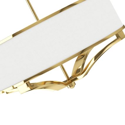 Open Design OR84825 - GERDO Rod Pendant 4xE27/12W/230V Gold/White