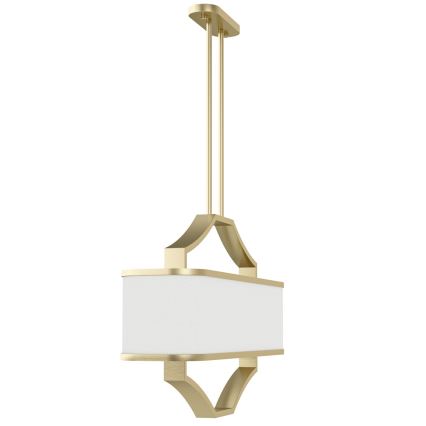 Open Design OR84856 - GERDO OVALE Rod Chandelier 6xE14/12W/230V Brass/White
