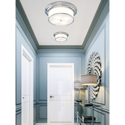 Open Design OR84894 - FAMBURO Ceiling Light 4x E14/12W/230V, 38 cm diameter, Polished Chrome