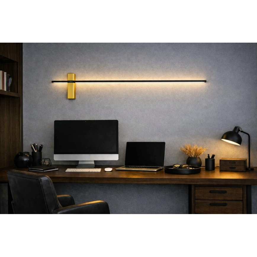 Open Design OR85075 - BENE LED Wall Light 10.5W/230V 100 cm Gold