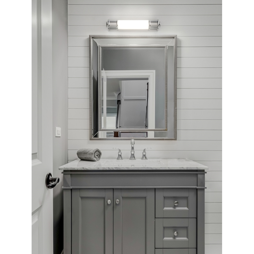 Open Design OR85242 - OMI LED Bathroom Mirror Light, 7W, 230V, 30 cm, IP44, Polished Chrome