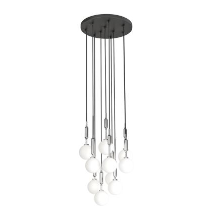 Open Design OR85358 - ERO cable-suspended chandelier 10xG9/8W/230V polished chrome