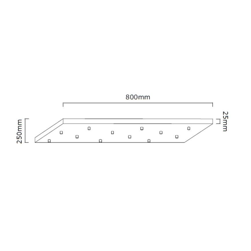 Open Design OR85440 - Cable-suspended chandelier ERO 12xG9/8W/230V Polished chrome