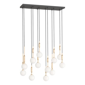 Open Design OR85457 - Cable-suspended pendant ERO 12xG9/8W/230V gold