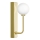 Open Design OR85600 - ERO Bathroom Wall Light 1x G9/9W/230V IP44 Brass