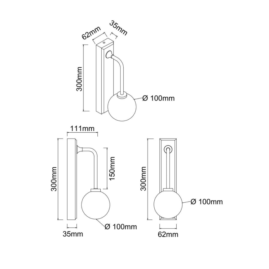 Open Design OR85617 - ERO Bathroom Wall Light 1xG9/9W/230V IP44, Rose Gold