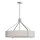 Open Design OR85655 - DORETTO Rod Pendant Light 6xE27/15W/230V, Ø 70 cm, Matte Chrome/White
