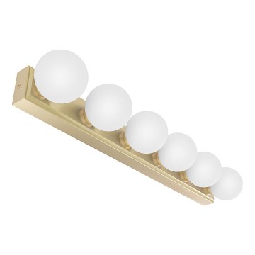 Open Design OR85686 - MERINO Bathroom Wall Light 6xG9/8W/230V 61 cm IP44 Brass