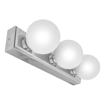 Open Design OR85709 - MERINO Bathroom Wall Light, 3x G9/8W/230V, 30 cm, IP44, Polished Chrome