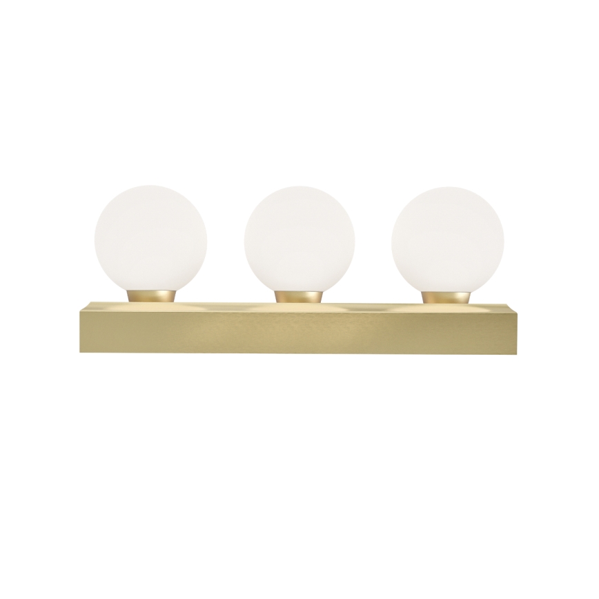Open Design OR85716 - Bathroom wall light MERINO 3xG9/8W/230V 30 cm IP44 brass