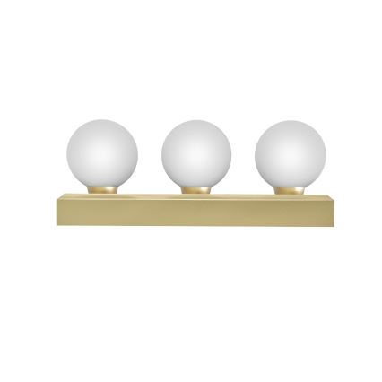 Open Design OR85716 - Bathroom wall light MERINO 3xG9/8W/230V 30 cm IP44 brass