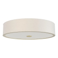 Open Design OR86034 - ZALINDRO Ceiling Light 6xE27/15W/230V Ø 74.5 cm white/brass