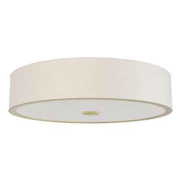 Open Design OR86034 - ZALINDRO Ceiling Light 6xE27/15W/230V Ø 74.5 cm white/brass