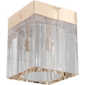 Open Design OR86188 - CUBO Spotlight 1xG9/8W/230V clear/rose gold