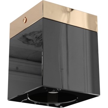 Open Design OR86300 - CUBO Spotlight 1xG9/8W/230V Black/Rose Gold