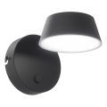 Open Design OR86522 - LED TIMO Wall Lamp LED/6W/230V 3000/4500/6500K Black