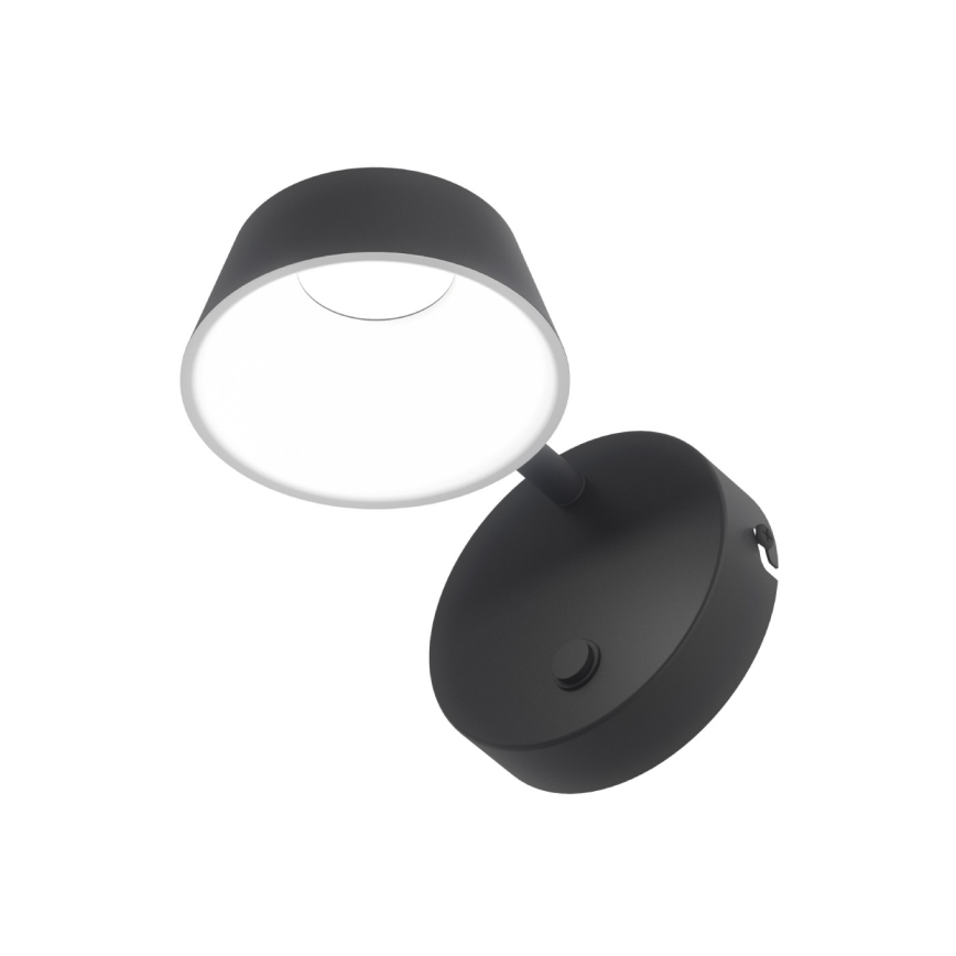 Open Design OR86522 - LED TIMO Wall Lamp LED/6W/230V 3000/4500/6500K Black