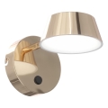 Open Design OR86539 - TIMO LED Wall Light LED/6W/230V 3000/4500/6500K Brass