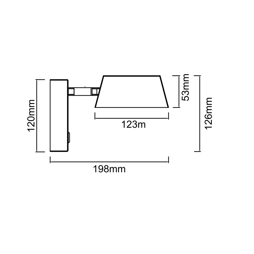 Open Design OR86546 - TIMO LED Wall Lamp LED/6W/230V 3000/4500/6500K beige