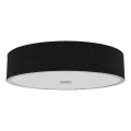 Open Design OR86577 - Ceiling light ZALINDRO 6xE27/15W/230V Ø 74.5 cm black/glossy chrome