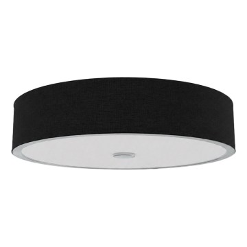Open Design OR86577 - Ceiling light ZALINDRO 6xE27/15W/230V Ø 74.5 cm black/glossy chrome