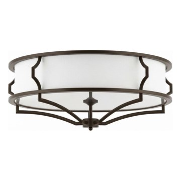 Open Design OR86607 - STESSO ceiling light 4xE27/12W/230V Ø 65 cm brown