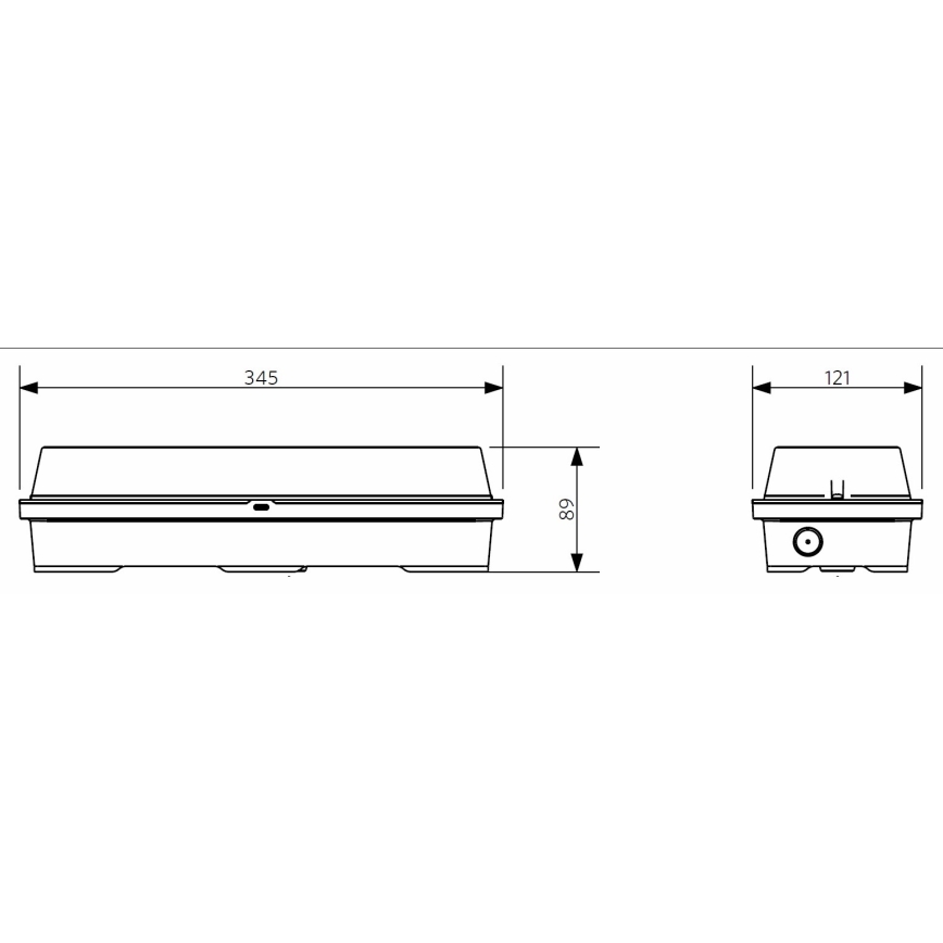Opple 26277 - LED Heavy-duty light ECOMAX LED/5W/230V IP65