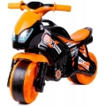 Orange/Black Ride-On Motorcycle