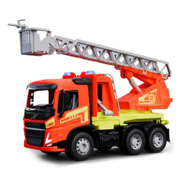 Orange Volvo Fire Truck with 48 cm Ladder