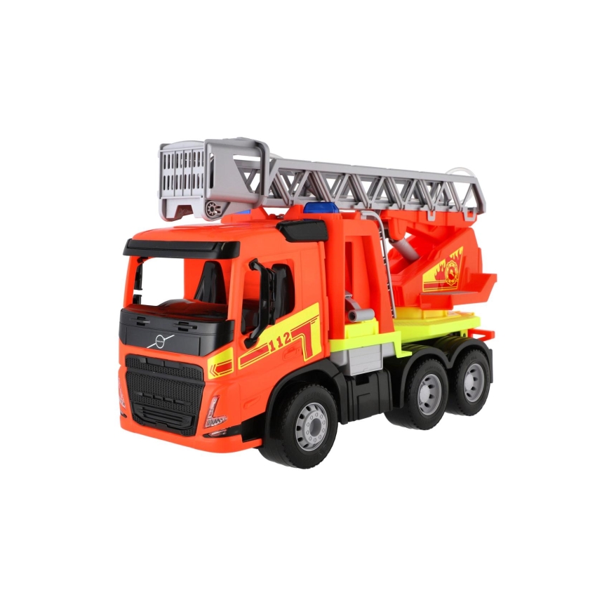 Orange Volvo Fire Truck with 48 cm Ladder