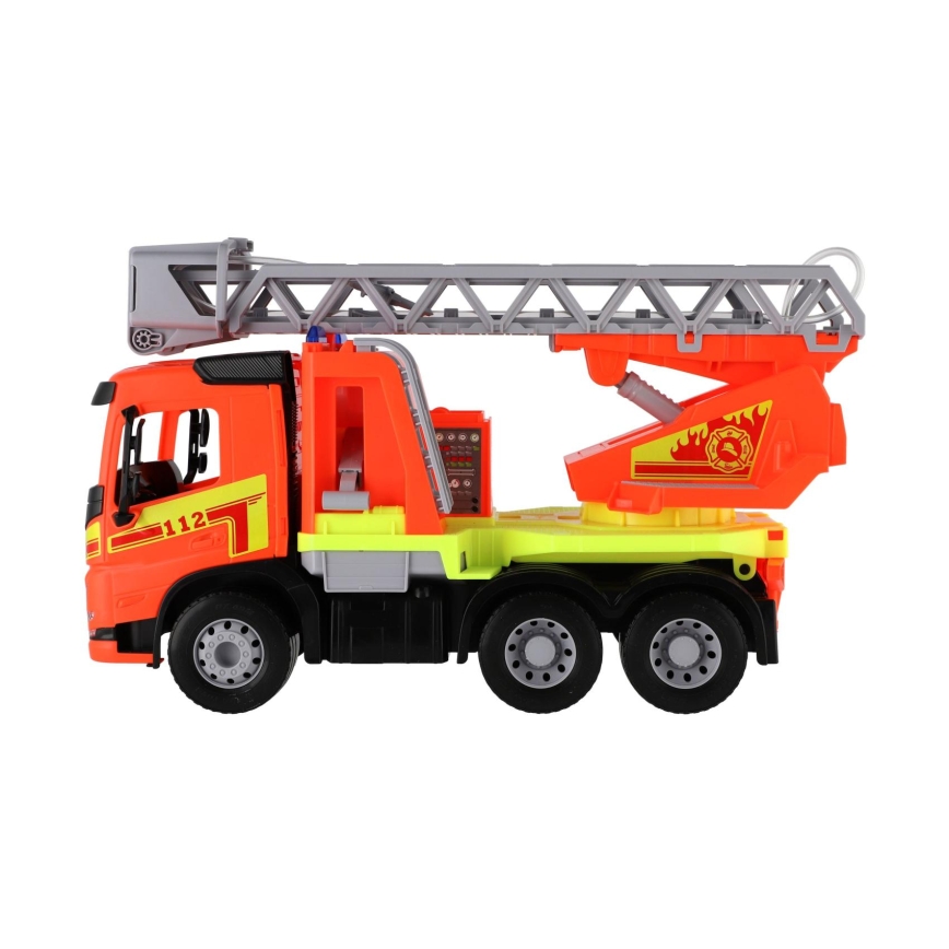Orange Volvo Fire Truck with 48 cm Ladder